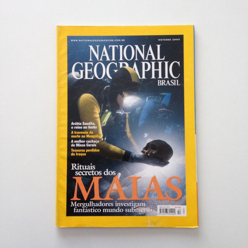 Revista National Geographic Rituais Secretos Dos Maias 