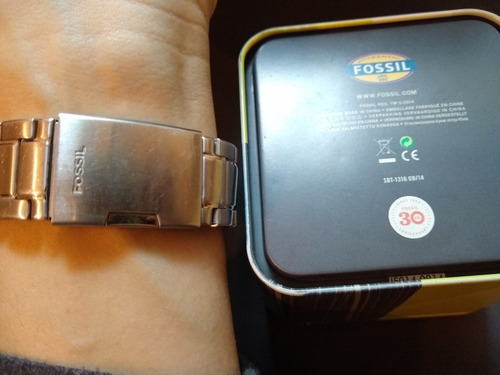 Relógio Cronógrafo Fóssil Original Na Caixa (Usado)