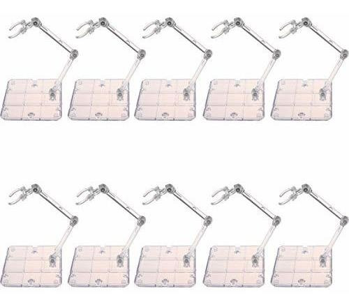 Huxi-us 10pcs Action Figure Stand Clear Action Figure Kp1yj