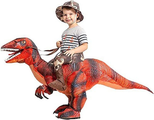 Children Adult Dinosaur Mount Inflatable Party