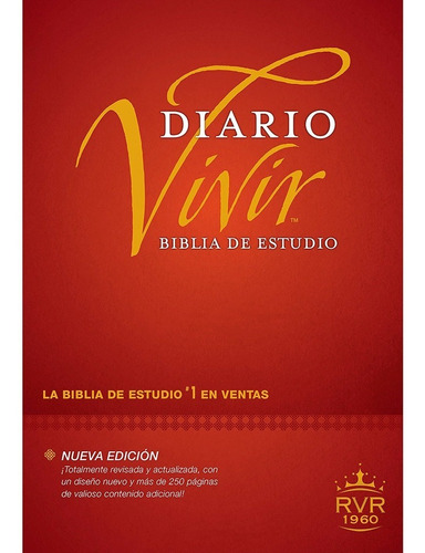 Biblia De Estudio Diario Vivir Rvr1960 - Pasta Dura