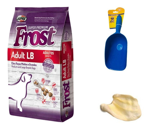 Imagen 1 de 2 de Frost Adulto Lb 17 Kg + Pala + Oreja + Envío Gratis!