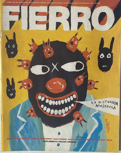 Revista Fierro N° 15 , 2008, Historieta, Saccomanno, X7