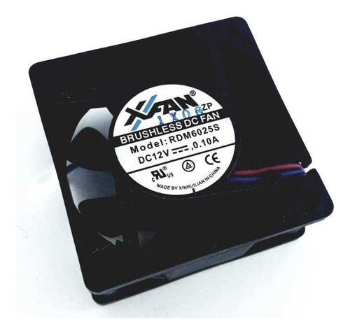 Cooler Xfan 12v 0.10a Para Mini System Ms7945mu E Ms7980mu Led Preto