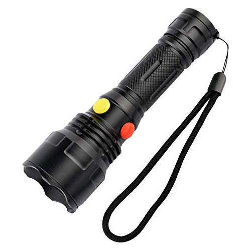 4 Color In 1 Outdoor Flashlight With Red Green White Ye...