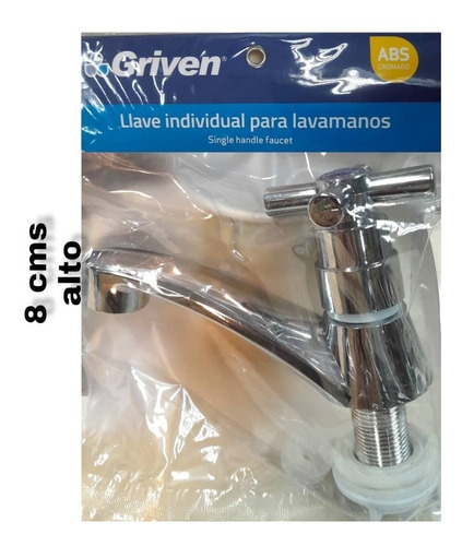 Grifería Lavamanos Griven Solo Agua Fria A367-zf322a