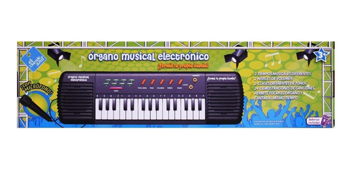 Organo Musical Con Microfono Varias Funciones El Duende Azul