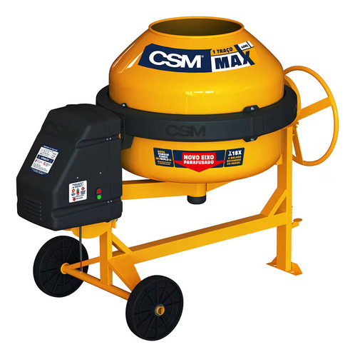 Betoneira 1 Traço Max 400l Sem Motor Painel Mono CSM