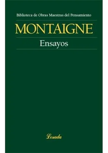 Libro (nuevo) Ensayos - Michel De Montaigne