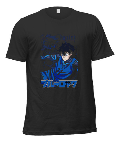 Playera Anime Blue Lock Yoichi Isagi N02 A2