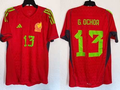 Jersey Mexico Portero Ochoa Talla L Utileria Joya (Usado)