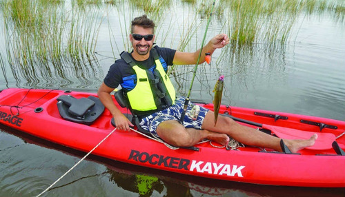 Imagen 2 de 6 de Kayak Rocker Mirage 2 A 3 Personas C2 Free Terra