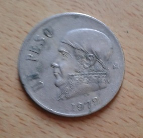 Moneda Un Peso 1972 / México