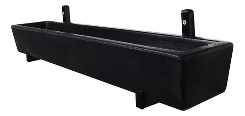 Soporte vertical de hierro para jardín con maceta de 80 cm