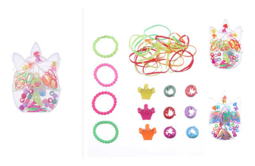 Pack 12 Colets Elásticas Para Trenzas Cabello Ligas De Pelo