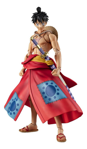 Boneco de ação Megahouse de PVC Luffy Taro One Piece
