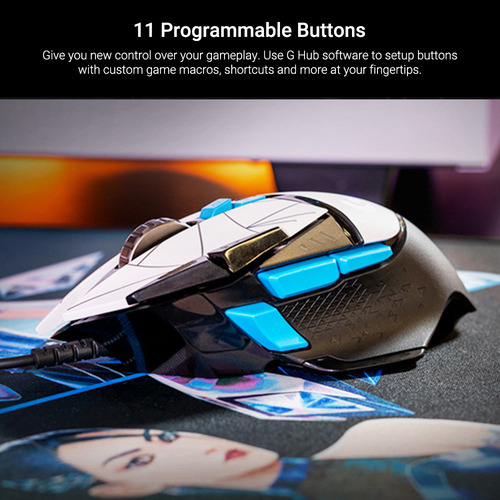 Sensor De Ratón/11 E-sports Hero Logitech K/da Edition Hero