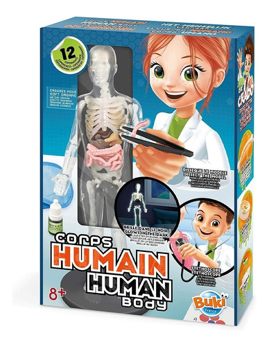 Juego Didáctico Buki Cuerpo Humano 2163 Universo Binario