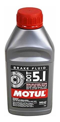 Imagen 3 de 4 de Motul (2 Pack) 100950 100% Sintético Brake Dot 5.1 Freno Flu