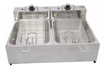 Comprar Fritador Elétrico 2 Cubas 10 Litros 110v Inox Profissional