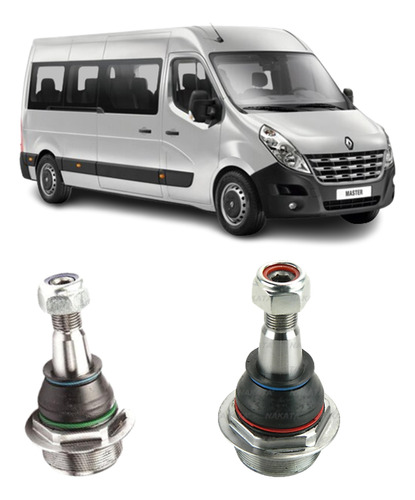 Par Pivo Suspensao Renault Master  2013/2020