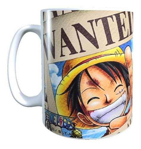 Taza One Piece Anime Clasico Diseño 1