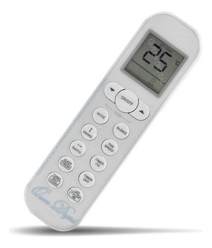 Control Remoto Aire Acondicionado Para Philco Rg36b(b)/bge