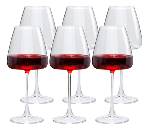 Copas De Vino, Juego De 6 Copas De Vino Tinto De 20 Onzas, C