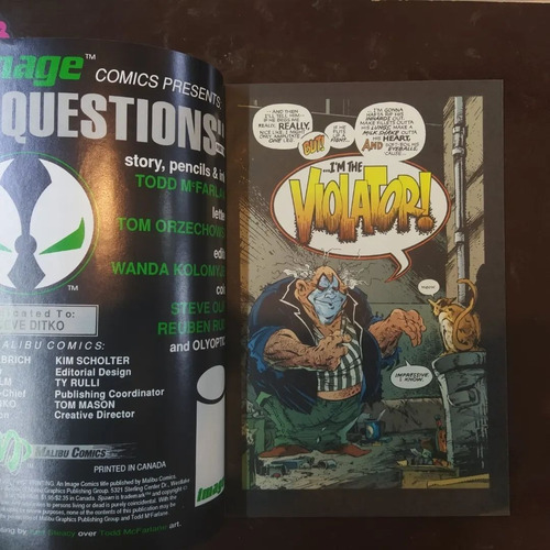 Image Comics, Todd Mcfarlane Spawn, Spawn Cómic No. 2 (Usado)