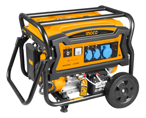 Generador 6.5 Kw Arranque Manual Y Electrico Ingco Ge6500 Ma