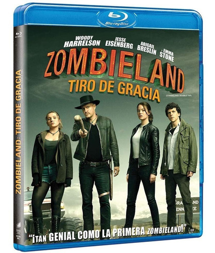 Zombieland 2 Dos Tiro De Gracia Emma Stone Pelicula Blu-ray