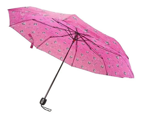 Guarda Chuva Mini De Bolsa Feminino Rebecca Bonbon Rosa