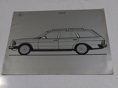 Ficha Técnica Tipo Muestrario Mercedes Benz 300 Td.