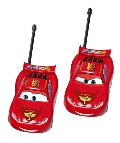 Walkie Talkie Rayo Mcqueen Cars Alcance 70 Metros 6714