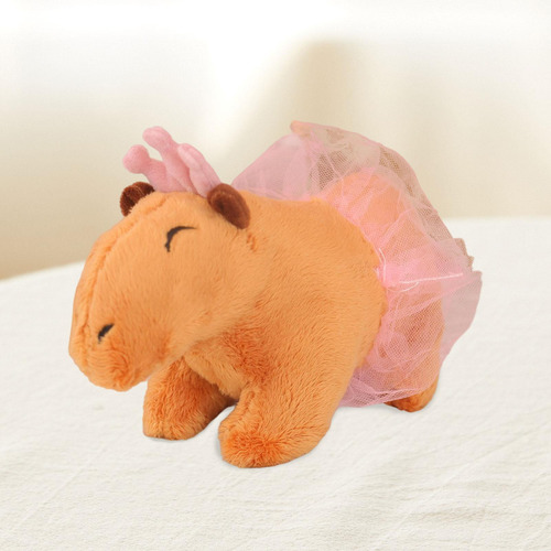 Carpincho De Juguete, Lindo Animal De Peluche Falda Corona