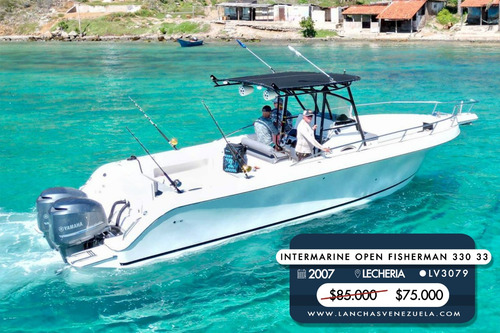 Lancha Intermarine Open Fisherman 330 33 Lv3079