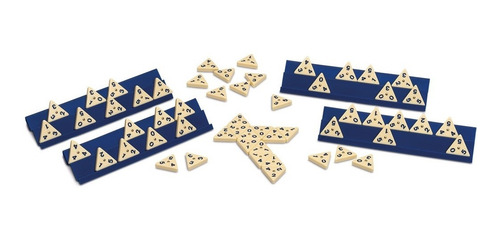 Juego De Mesa Dominó Triangular Cayro Nuevo Original