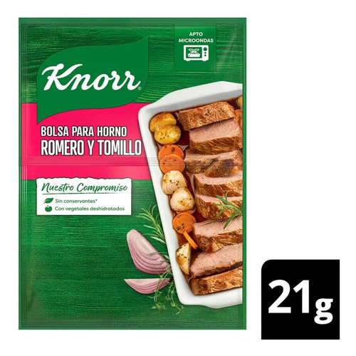 Sabores Al Horno Varios Con Bolsa Knorr 21g