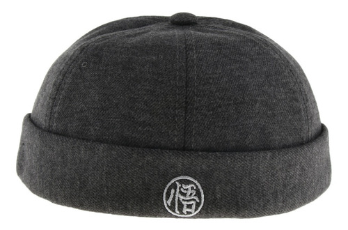 Gorro Docker De Fieltro De Lana Ajustable Para Hombre, Color