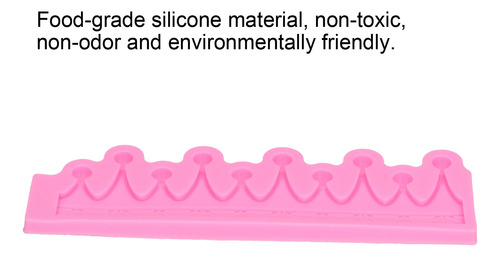 Molde Tridimensional Con Forma De Corona Para Fondant, Choco
