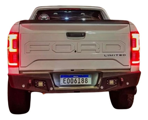 Kit Para-choques+peito De Aço Ranger 13/16 C/s/barra Mod:2