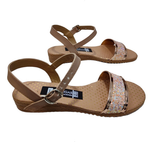 Zapatos Sandalia Dama Tira Brillos Huaraches Chanclas Mujer