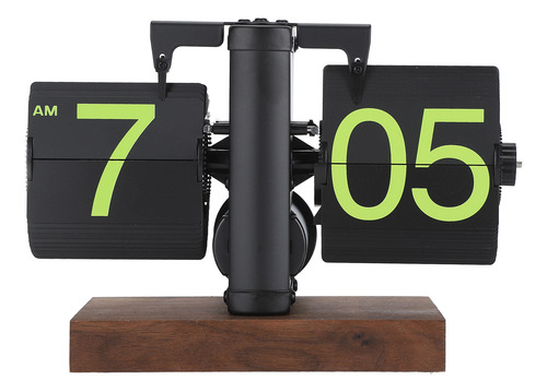 Relógio Digital Flip Clock 12h Com Números Grandes De Um Lad