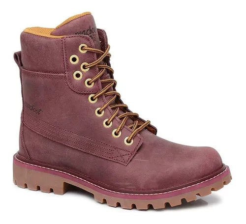 Macboot feminino vermelho 2025