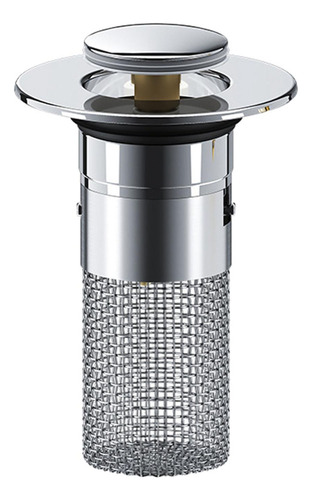 Tapón De Desagüe Universal For Lavabo De Baño, Colador