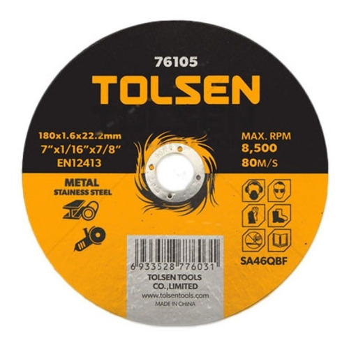 Disco De Corte Para Piedra Profesional 9'' Tolsen 76187