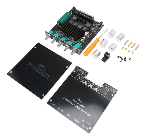 Módulo Amplificador De Potencia Digital Bt Board 2.1 Canales