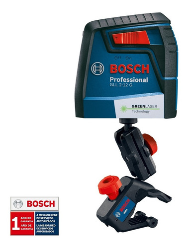 Imagen 6 de 9 de Nivel Láser De Líneas Cruzadas 12 Metros Bosch Gll 2-12 G