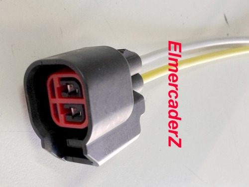 Ford Focus Fiesta Ficha Conector Terminal 2 Vias Para Inyec