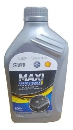 Maxi Volkswagen 5w40 508/88 509/99 Sintético Original Vw